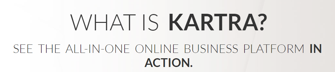 what is kartra software